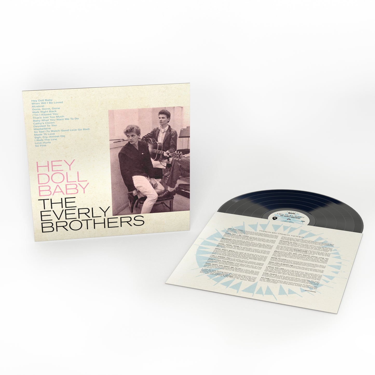 "The Everly Brothers" Remastered Hey Doll Baby Black Vinyl