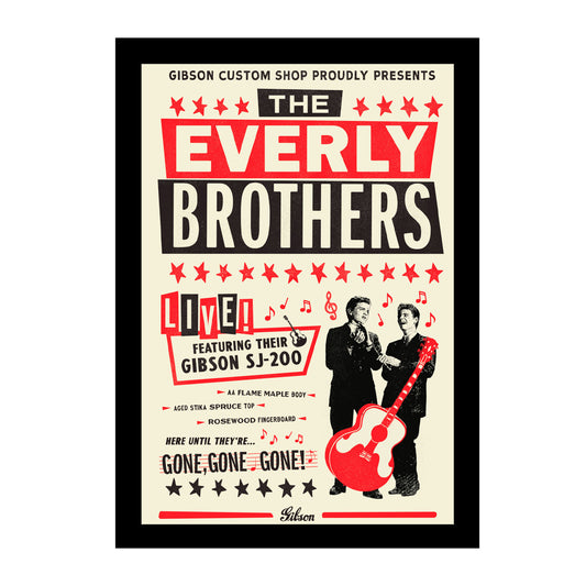 Gibson x Everly Brothers Poster